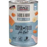 Mac'S Økonomipakke: 12 x 400 g Cat - Laks & Kylling