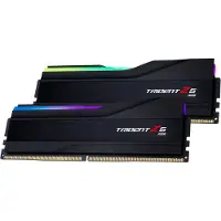 G.Skill Trident Z5 RGB - DDR5 - sæt - 32 GB: 2 x 16 GB - DIMM 288-PIN - 6000 MT/s / PC5-48000 - CL36 - 1.35 V - ikke bufferet - ikke-ECC - mat sort