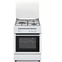 Vitrokitchen Cb5530bb Butan Gas Køkken Med Ovn 3 Blus