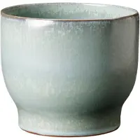 Knabstrup Keramik Knabstrup urtepotteskjuler Ø14,5 cm Soft mint