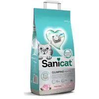 Sanicat Clumping White Rose Petal kattegrus