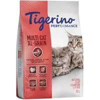 Tigerino Performance XL-Grain Multi Cat kattegrus - Babypudder - 12 l