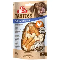 8In1 Tasties Calcium Bones Kylling - Økonomipakke: 6 x 85 g