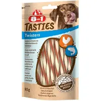 8In1 Tasties Twisters Kylling - Økonomipakke: 6 x 85 g