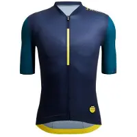 Santini Allez Le Maillot Jaune Kortærmet Trøje