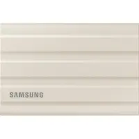 Samsung T7 Shield MU-PE1T0S - SSD - krypteret - 1 TB - ekstern (bærbar) - USB 3.2 Gen 2 (USB-C stikforbindelse) - 256-bit AES - sort