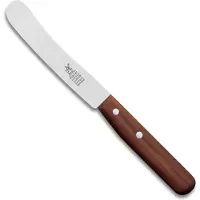Robert Herder breakfast knife, Buckels carbon, plumwood