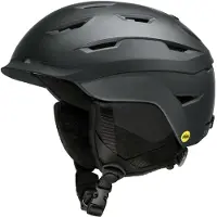 Smith - Skihjelme dame - Liberty MIPS Matte Black Pearl til UnisexUld - Størrelse 55-59 cm - Sort