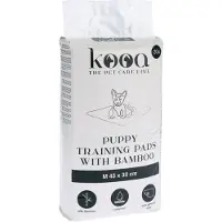 Kooa Trainer Pads med Bambus - Large: L 60 x B 45 cm, 30 stk.