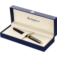 Waterman Quink Long Fountain Pen Ink Refill Cartridges Washable Blue 5 Count