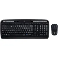 Logitech MK330 Wireless Combo - US - Tastatur & Mus sæt - Amerikansk engelsk - Sort
