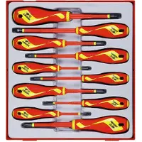 Teng Tools 1000V skruetrækker-sæt 10 stk. (17439-0104)