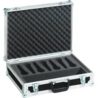 ROADINGER Flightcase for 7 Microphones