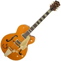 Gretsch G6120T-55 Vintage Select Edition 55 Chet Atkins w/ Bigsby Vintage Orange Stain Lacquer