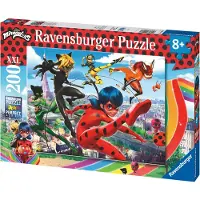 Ravensburger Puslespil - 200 Brikker - Miraculous - - OneSize - Puslespil