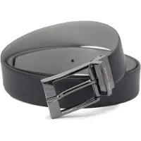Armani Exchange A|X Armani Exchangetil mænd. 951060CC23651635 Læderbælte navy, grå (OSFA), Casual, Klassisk, Blå