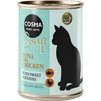 Cosma Soup 12 x 100 g - Kyllingebryst med Græskar