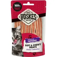 Voskes kylling sandwiches Soft & Chewy kattesnack (60g)