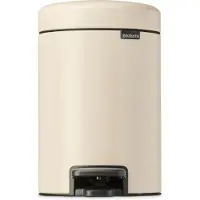 Brabantia New Icon pedalspand 3 liter Soft beige