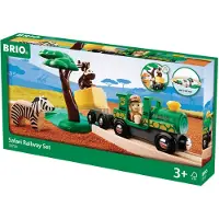BRIO 33720 Togbane, Safari, sæt