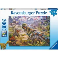 Ravensburger Puslespil - 300 Brikker - Dinosaur World - - OneSize - Puslespil