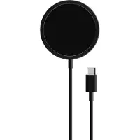 Puro CUSBCMAG1BLK, Indendørs, USB, Trådløs opladning, 1 m, Sort