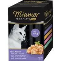 Miamor Økonomipakke: 32 x 50 g Fine Fileter Mini - Udsøgte gelévarianter