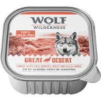 Wolf of Wilderness Adult - Single Protein 6 / 24 x 300 g bakke - 6 x 300 g: Great Desert - Kalkun