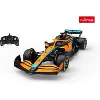 Rastar Fjernstyret Bil m. Lys - McLaren F1 MCL36 - 1:18 - - OneSize - Bil