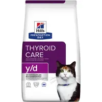 Hill's Pet Nutrition Prescription Diet y/d Thyroid Care kattefoder - 1,5 kg