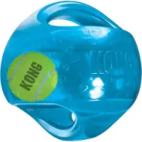 Kong Jumbler Ball - Økonomipakke: Str. L/XL: Ø 18 cm