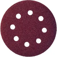 Klingspor SLIBPAPIRSKIVE 125 mm P120 8 huller VELCRO 5 stk.