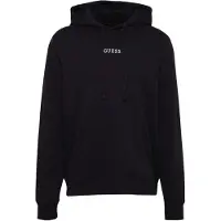 GUESS Sweatshirt 'Roy' sort / hvid