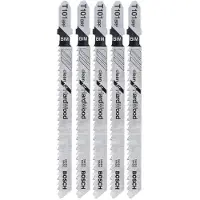 Bosch Accesorios Bosch clean for Hard Wood T 101 BRF - Stiksavsklinge - for hardwood, laminerede paneler, køkkearbejdsbord - 5 stykker - T-skaft - længde: 100 mm