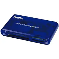 Hama USB 2.0 30 in 1 CardReaderWriter - card reader - USB 2.0