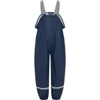 Color Kids Regnbukser m. Seler - PU - Navy - - 1 år (80) - Regnbukser