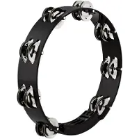 Meinl percussion HTT10BK Headliner Series Tour Tambourine 10 " - 2 r?kker sort