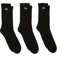 Lacoste Sportssokker grøn / sort / hvid