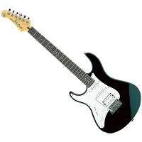 Yamaha Pacifica 112J elektrisk guitar sort venstrehåndet