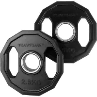 Tunturi Rubber 2.5kg Vægtløftningsskive 2 Enheder