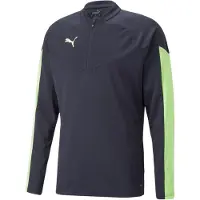 Puma Funktionsskjorte 'Final' navy / kiwi / hvid