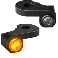 HeinzBikes Nano Led Armatur-Blinklys S-MODELLER 14-17, SORT