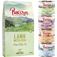 Purizon Økonomipakke: 2 x 6,5 kg tørfoder - Adult Lam & Fisk - kornfri (2 x 6,5 kg)