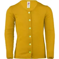 Engel Cardigan - Uld/Silke - Safran - - 4 år (104) - Cardigan