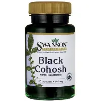 Swanson Health , Full Spektrum Black Cohosh, 540 mg, 60 Kapsler