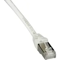 APC Schneider Actassi - Patchkabel - RJ-45 (han) til RJ-45 (han) - 1 m - 5.5 mm - S/FTP - CAT 6a - halogenfri - hvid