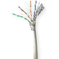 Nedis Solid Sf/utp Copper 305 M Indoor Lszh Cat6a-hjuls Netværkskabel