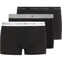 Tommy Hilfiger Underwear Boksershorts 'Essential' grå / rød / sort / hvid