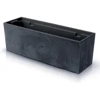 Prosperplast vazonas URBI CASE BETON EFFECT DUC600E - antracito spalvos