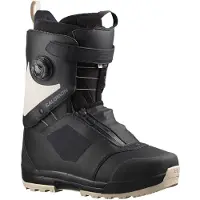 Salomon Snowboard - Snowboardstøvler herre - Trek Black/White til Unisex - Størrelse 44,5 - Sort